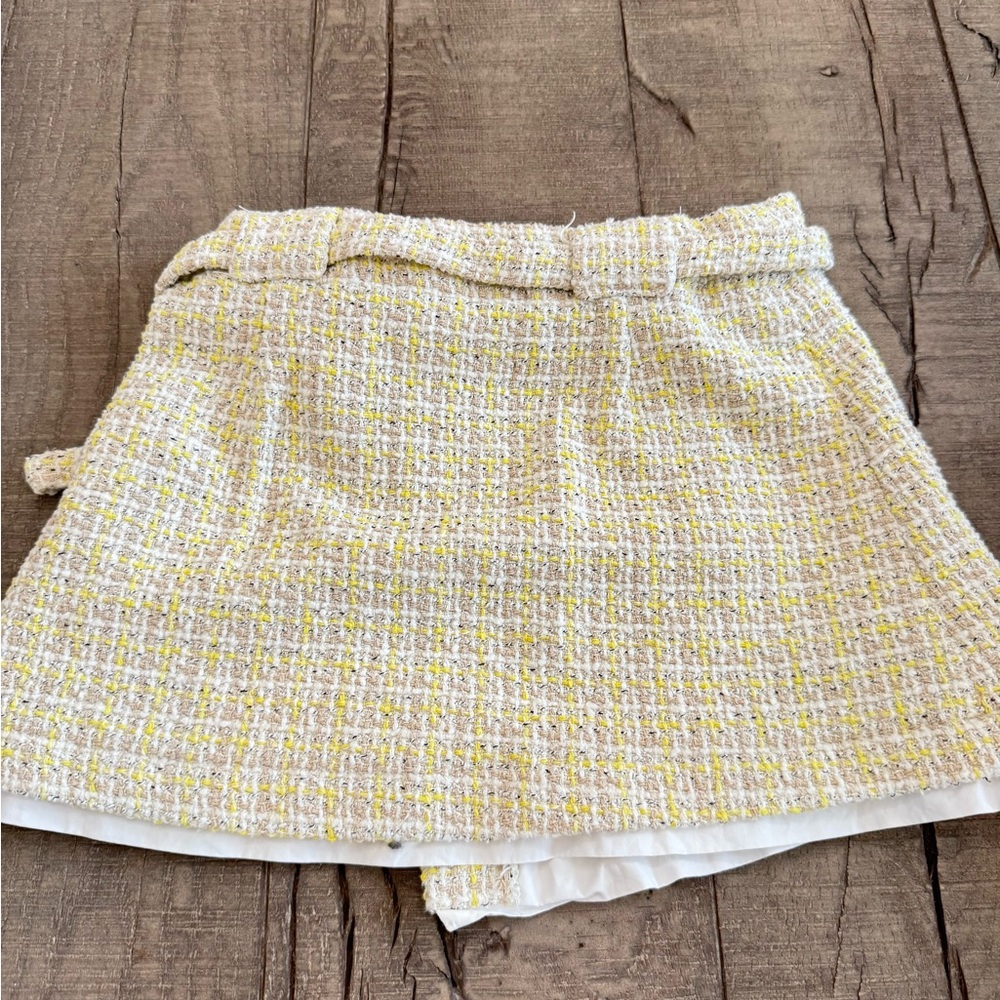 Zara girls tweed skirt